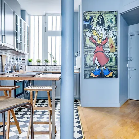 Apartment Buttes-chaumont - Fully-equipped Paris