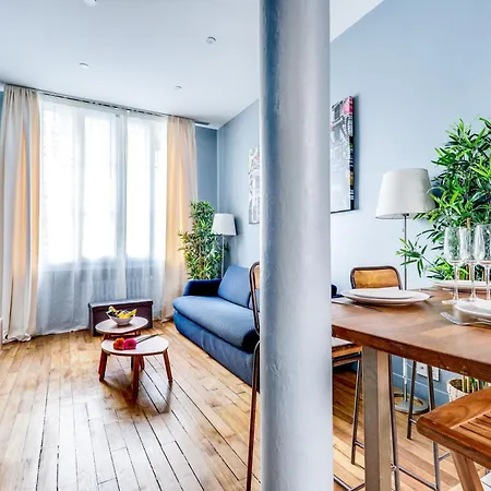 Buttes-chaumont - Fully-equipped Apartment