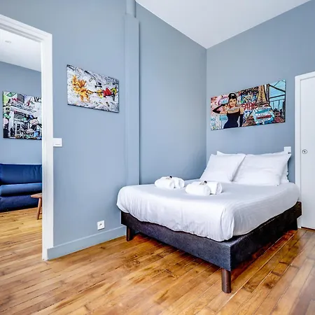 Buttes-chaumont - Fully-equipped Apartment Paris